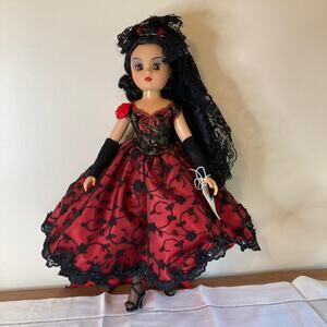 Y2K Madame Alexander 16" Carmen (Coco) #28395 (2001) LE 1500 RESTRUNG